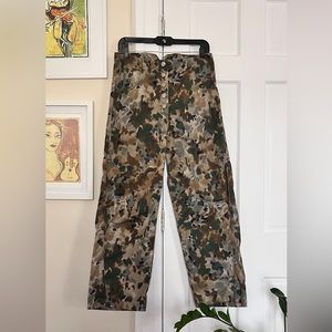 Elkin Pant in Camo Ripstop fabric, Rachel Comey size 0